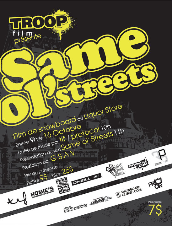 flyers same ol streets