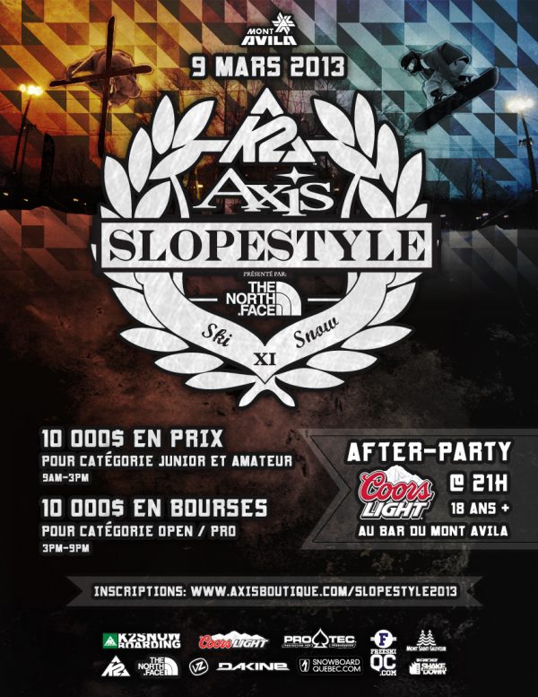 K2 Axis Slopestyle avila TNF 2013