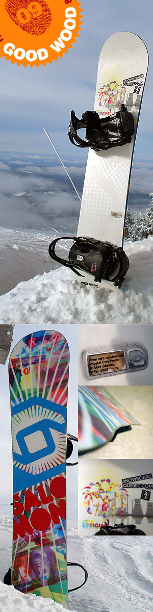 snowboard salomon snowparc